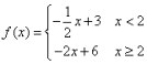 Create a graph for the piecewise function.