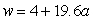 The function, , gives the weight (in ounces), w, of a cat that is a years of age. Find the weight (in ounces) of a 7-year old cat.