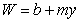 A company purchases a piece of machinery that is initially worth 25,000 dollars and its worth decreases 700 dollars each year. A) Find a linear equation that describes the statement.Write your answer in slope-intercept form, , in terms of the machinery's worth, W, and years since purchase, y. B) Use your function to find the machinery's worth 3 after being purchased.