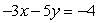 Determine whether the two lines are parallel.   and  