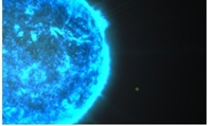 <strong>53)Which of the following statements best describes how this object may have formed? </strong> A)A high-temperature star, formed by nuclear fusion. B)Material accumulated into a sphere because of gravity, and underwent nuclear fusion of hydrogen. C)Accumulation of mass from an interstellar cloud with pockets of high-mass material becoming stars. D)A supernova explosion, probably from the late-stage evolution of a high-mass star.