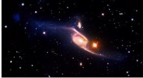 <strong>61)Which of the following statements best describes how this object may have formed? </strong> A)Material accumulated into a sphere because of gravity, and underwent nuclear fusion of hydrogen. B)A supernova explosion, probably from the late-stage evolution of a high-mass star. C)A high-temperature star, formed by nuclear fusion. D)Accumulation of mass from an interstellar cloud with pockets of high-mass material becoming stars.