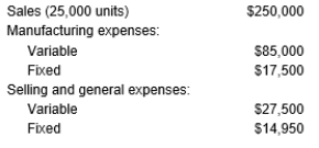 <strong>The following information pertains to XM Sirius Company: XM Sirius's break-even point in number of units is:</strong> A) 4,900 B) 5,000 C) 5,900 D) 9,200