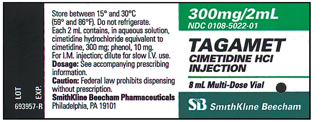 Order: Tagamet 0.2 g, IM, q6h Drug available: How many milliliters of Tagamet would you give per dose?