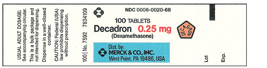 Order: Decadron 0.5 mg, PO, tid Drug available:   a. How many milligrams should the patient receive per day? b. How many tablets would you give per dose?<div style=padding-top: 35px> 