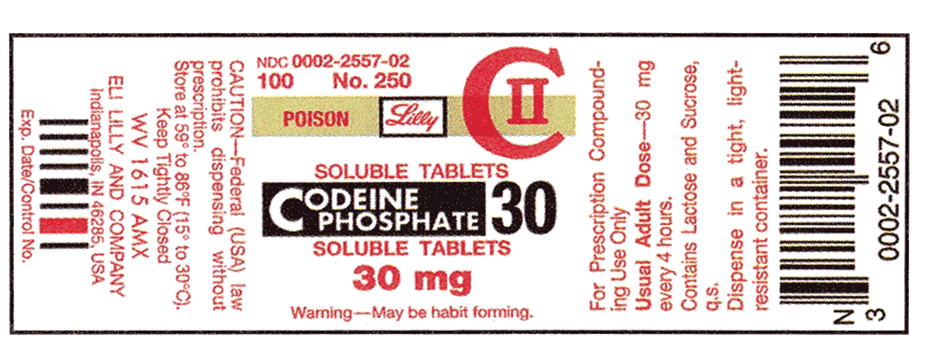 Order: codeine gr 1, PO, stat Drug available:   How many tablets of codeine would you give?<div style=padding-top: 35px> 