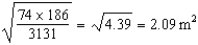  a.    80 mg/m<sup>2</sup>/wk *2.09 m<sup>2</sup> = 167.2 mg/wk b. Height 74 in, weight 186 lb, intersects 2.10 m<sup>2</sup> 80 mg/m<sup>2</sup>/wk *2.10 m<sup>2</sup> = 168  \approx  170 mg/wk 
