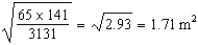  a. 64 kg * 2.2 = 140.8 or 141 lb     15 mg/m<sup>2</sup>/wk * 1.71 m<sup>2</sup> = 25.6 or 26 mg/wk b. Height 65 in, weight 64 kg, intersects 1.75 m<sup>2</sup> 15 mg/m<sup>2</sup>/wk * 1.75 m<sup>2</sup> = 26.25  \approx  26 mg/wk 