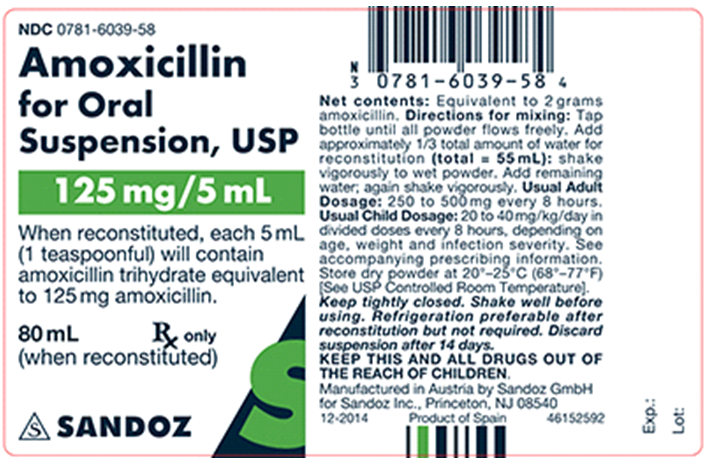A small child has an ear infection. , Order: amoxicillin (Amoxil) 75 mg, PO, q8h , Child's weight: 70 lb, or 32 kg , Pediatric dose parameter: 20 to 40 mg/kg/day in three divided doses , Drug available:   a. How many milligrams of amoxicillin would the child receive per day? b. Is the dose within safe dose parameters? Explain. c. How many milliliters of Amoxil would you give per dose?<div style=padding-top: 35px> 