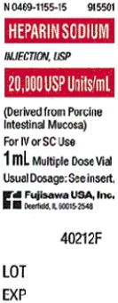 Answer the question and fill in the correct amount of heparin on the syringe. -Ordered: 12,000 units of heparin subcutaneous every 6 hr. Available: Heparin 20,000 units per mL vial. How many mL will you give?