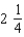 Write the equivalent indicated. C = ______ mL