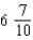 Change the following mixed number to an improper fraction.   = _____<div style=padding-top: 35px> 