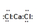 <strong>When calcium and chlorine react, they form an ionic compound. What is its Lewis dot structure?</strong> A) B) C) D)