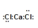 <strong>When calcium and chlorine react, they form an ionic compound. What is its Lewis dot structure?</strong> A) B) C) D)