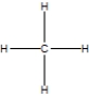<strong>Which is the best Lewis structure for methane?</strong> A) B) C) D)None of the above.