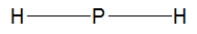 <strong>Phosphine, PH<sub>3</sub>, is structurally much like ammonia. Which of the following is the best Lewis structure of phosphine?</strong> A) B) C) D)