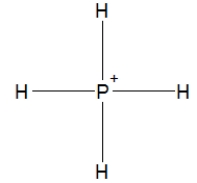 <strong>Phosphine, PH<sub>3</sub>, is structurally much like ammonia. Which of the following is the best Lewis structure of phosphine?</strong> A) B) C) D)
