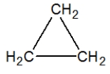 <strong>Propane, C<sub>3</sub>H<sub>8</sub>, is best represented by which Lewis structure?</strong> A) B) C) D)