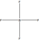 <strong>Boron trifluoride, BF<sub>3</sub>, is a corrosive material with a Lewis structure that shows boron to be two electrons short of a full octet. Which is the correct structure for BF<sub>3</sub>?</strong> A) B) C) D)None of the above.
