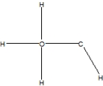 <strong>Which is the correct Lewis structure for methanol, CH<sub>4</sub>O, also known by the common name wood alcohol?</strong> A) B) C) D)