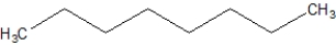 <strong>Of the following, which best represents octane?</strong> A) B) C) D)