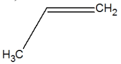 <strong>Which is the correct structure for propene?</strong> A) B) C) D)Both A and C, above.