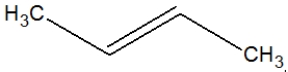 <strong>What is the proper Lewis line structure for 3-hexene?</strong> A) B) C) D)
