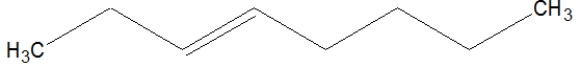 <strong>What is the correct line structure for 3-octene?</strong> A) B) C) D)