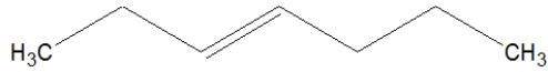 <strong>What is the correct line structure for 3-octene?</strong> A) B) C) D)
