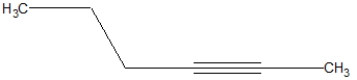 <strong>What is the correct line structure of 1-butyne?</strong> A) B) C) D)