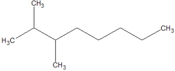 <strong>What is the correct line drawing for 3-ethyloctane?</strong> A) B) C) D)
