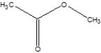 <strong>What is the name of the following compound? </strong> A)Ethylethanoate B)Methylethanoate C)Ethylmethanoate D)Methylmethanoate