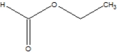 <strong>Which is the correct structure for ethylethanoate?</strong> A) B) C) D)
