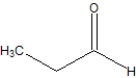 <strong>What is the correct line structure for butanal?</strong> A) B) C) D)