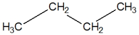 <strong>Propane, C<sub>3</sub>H<sub>8</sub>, is best represented by which condensed Lewis structure?</strong> A) B) C) D)