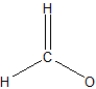<strong>What is the best structural representation of formaldehyde, CH<sub>2</sub>O?</strong> A) B) C) D)