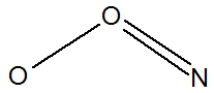 <strong>Which of the following would be correct structure for the nitrite ion, NO<sub>2</sub><sup>-</sup> ?</strong> A) B) C) D)