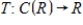 Determine whether the function is a linear transformation, where .