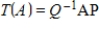 Let Q be an invertible matrix, and let P be an invertible matrix. Determine whether the function is a linear transformation, where , and if so, determine if T is one-to-one and/or onto.