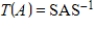 Let . Find the matrix A of the linear transformation with respect to bases G and Q, respectively. , 