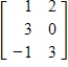 If has matrix with respect to bases for the domain and for the codomain, then the matrix of T with respect to the bases and is .