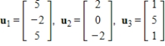 Determine if the vectors form an orthogonal set.  <div style=padding-top: 35px> 