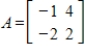 Find the QR decomposition for the matrix   .<div style=padding-top: 35px> 