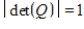 If Q is an orthogonal matrix, then   .<div style=padding-top: 35px> 