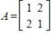 Find a singular value decomposition for the matrix   .<div style=padding-top: 35px> 