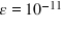 Determine the numerical rank of a   matrix with singular values   ,   ,   ,   , and   , if   .<div style=padding-top: 35px> 