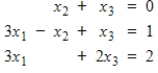 Find the normal equations for the given system.  <div style=padding-top: 35px> 