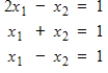 Find the least squares solution for the given system.  <div style=padding-top: 35px> 