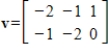 Determine if is in the subspace of given by .