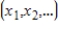 Determine the dimension of the subspace S of consisting of all sequences such that the series is convergent and satisfies .